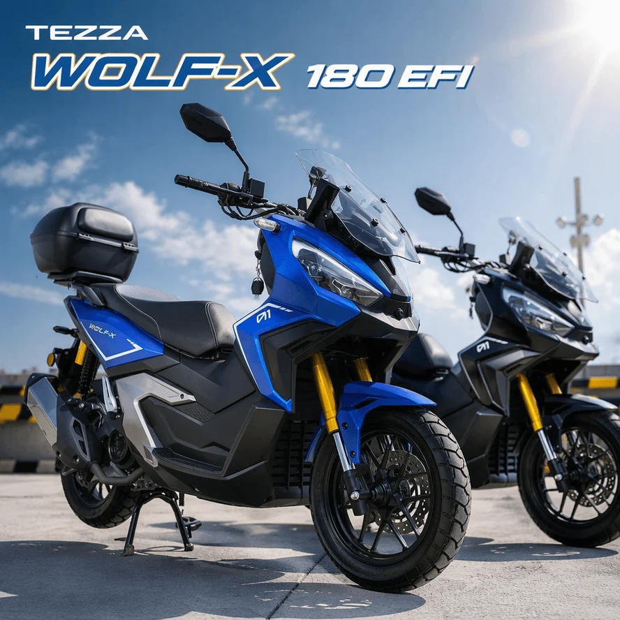 Скутер TEZZA Wolf-X 180 инжектор, 2026